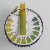Round ph paper
